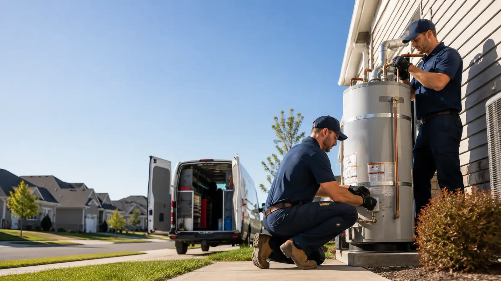 Water Heater Installation in Mechanicsburg, OH
